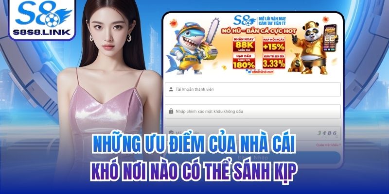 Những ưu điểm của nhà cái khó nơi nào có thể sánh kịp